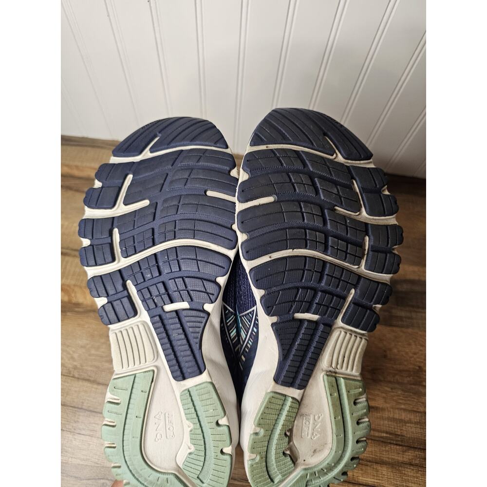 Brooks Adrenaline GTS 19 Guiderails Women's Size 9.5 W Shoes Blue 1202841B450 - Picture 7 of 10